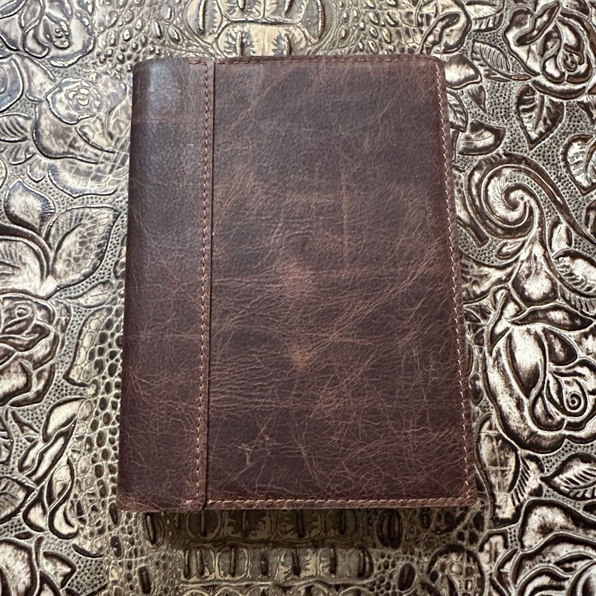 Handcrafted Leather Book of Mormon triple