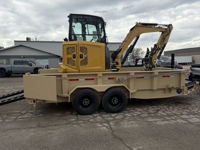CAT 304 Mini Excavator + 7x16 Dump Trailer Combo – 16K Dump Trailer – HD Dig & Haul Package