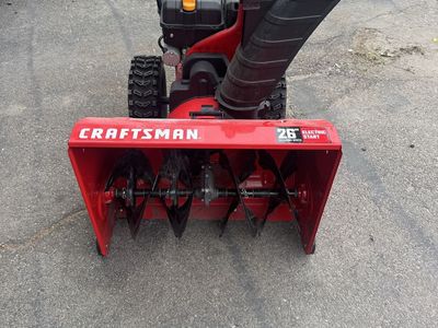 Craftsman 26” snowblower. Barley used!