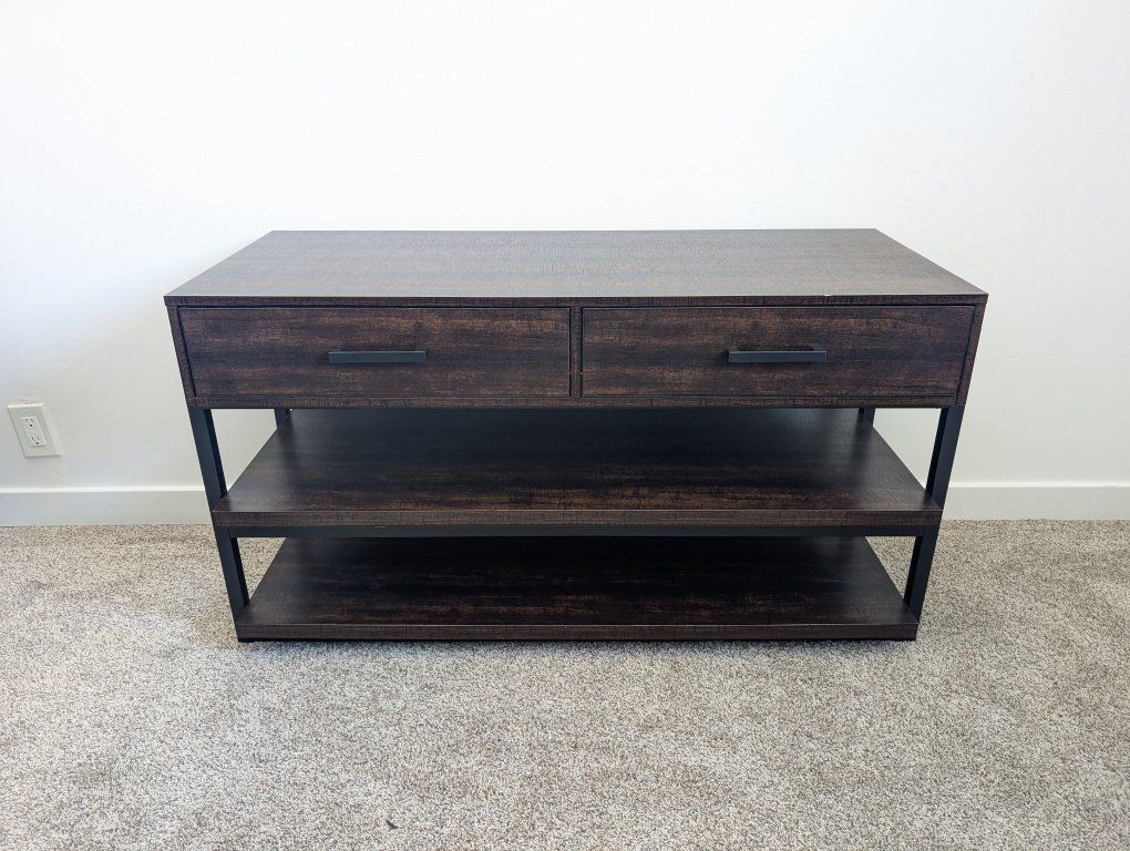 Modern 4ft Media Console / Entryway Table