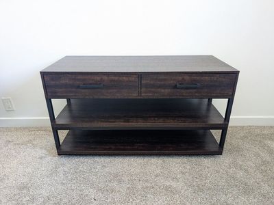 Modern 4ft Media Console / Entryway Table