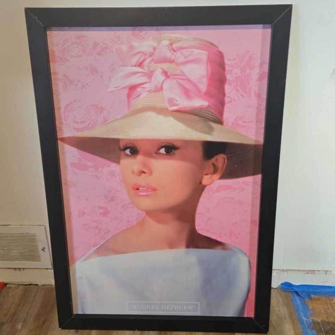 Large Audrey Hepburn Photo