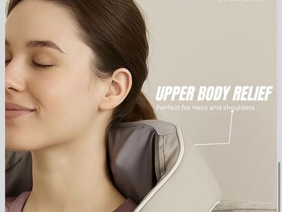 Brookstone Do Life Better Neck & Shoulder Massager - Upper Body Relief