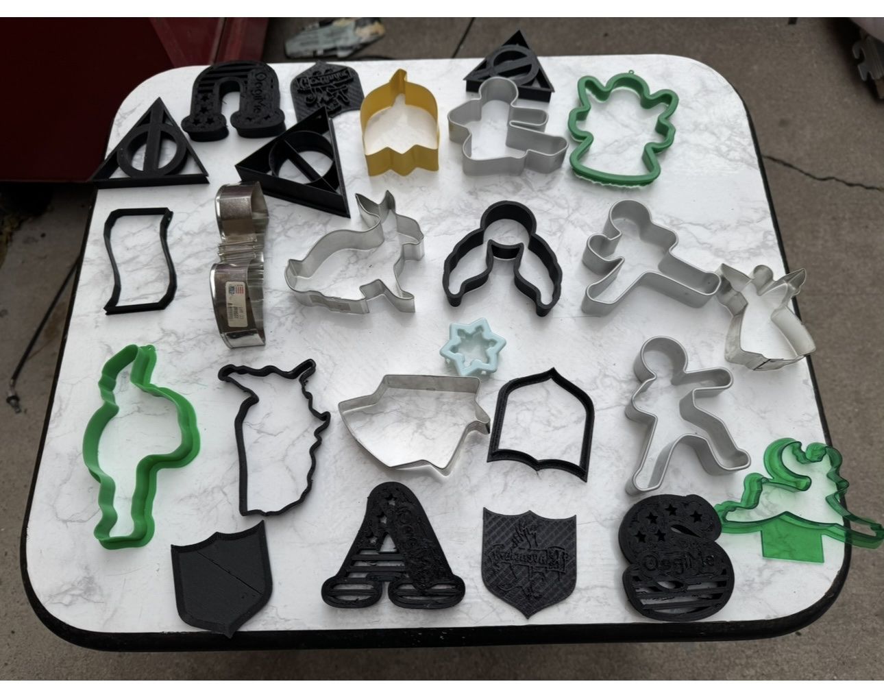 Assorted Cookie Cutters - Harry Potter, Animals, and more - Variety Pack