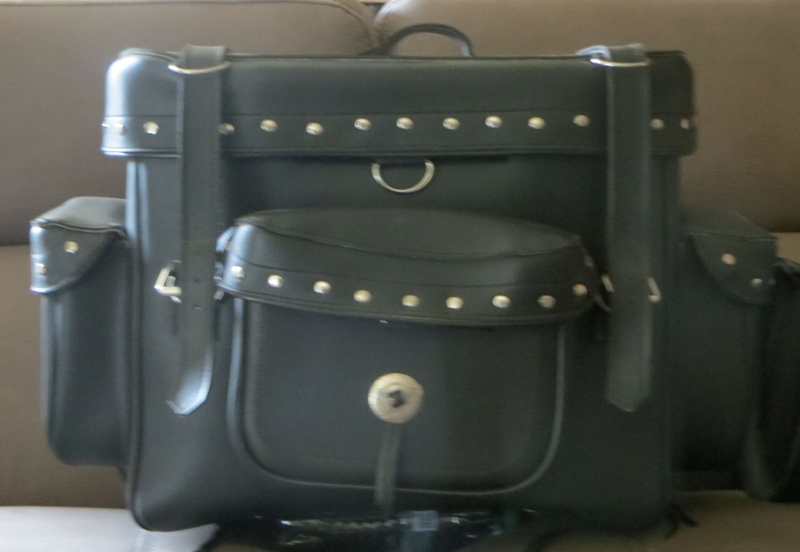 Motorcycle Tail Bags (includes roll bag)