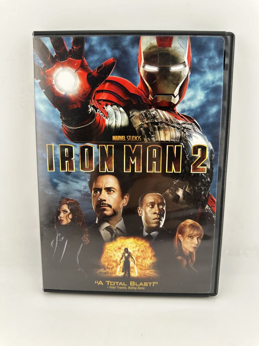 Iron Man 2 DVD Marvel Robert Downey Jr Action Superhero Movie