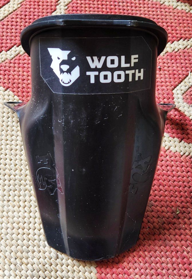Fox 36 and 38 Mountain Bike Fender Mudguard Black
