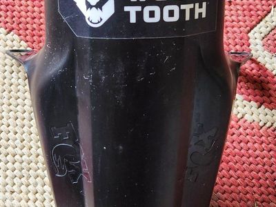 Fox 36 and 38 Mountain Bike Fender Mudguard Black