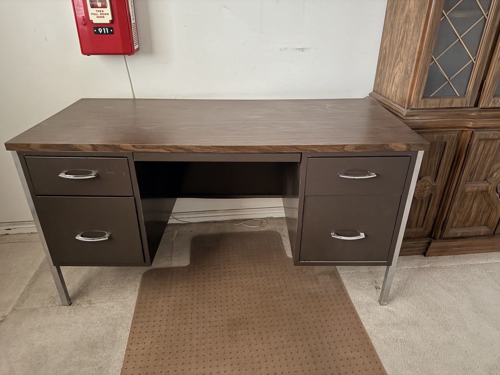Steel Desk
