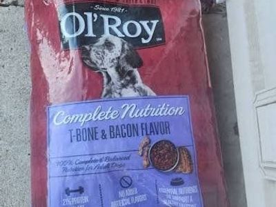Full bag of dog food 46lbs