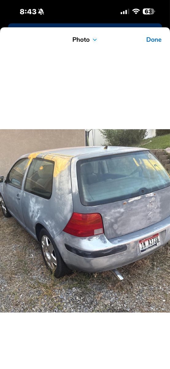 2001 vw golf