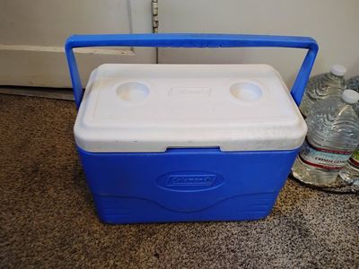 Coleman portable cooler. $8.00