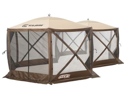 Clam Quick-Set Excursion XL Screen Tent 12' x 24'