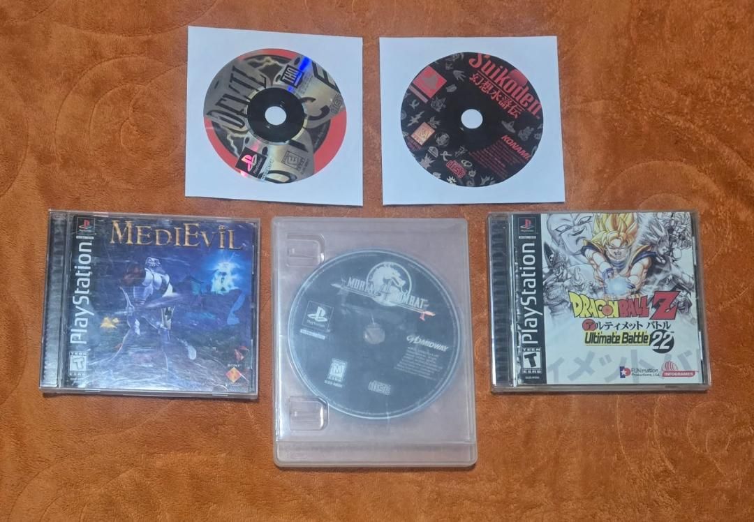 Playstation game bundle including Suikoden! trades considered!