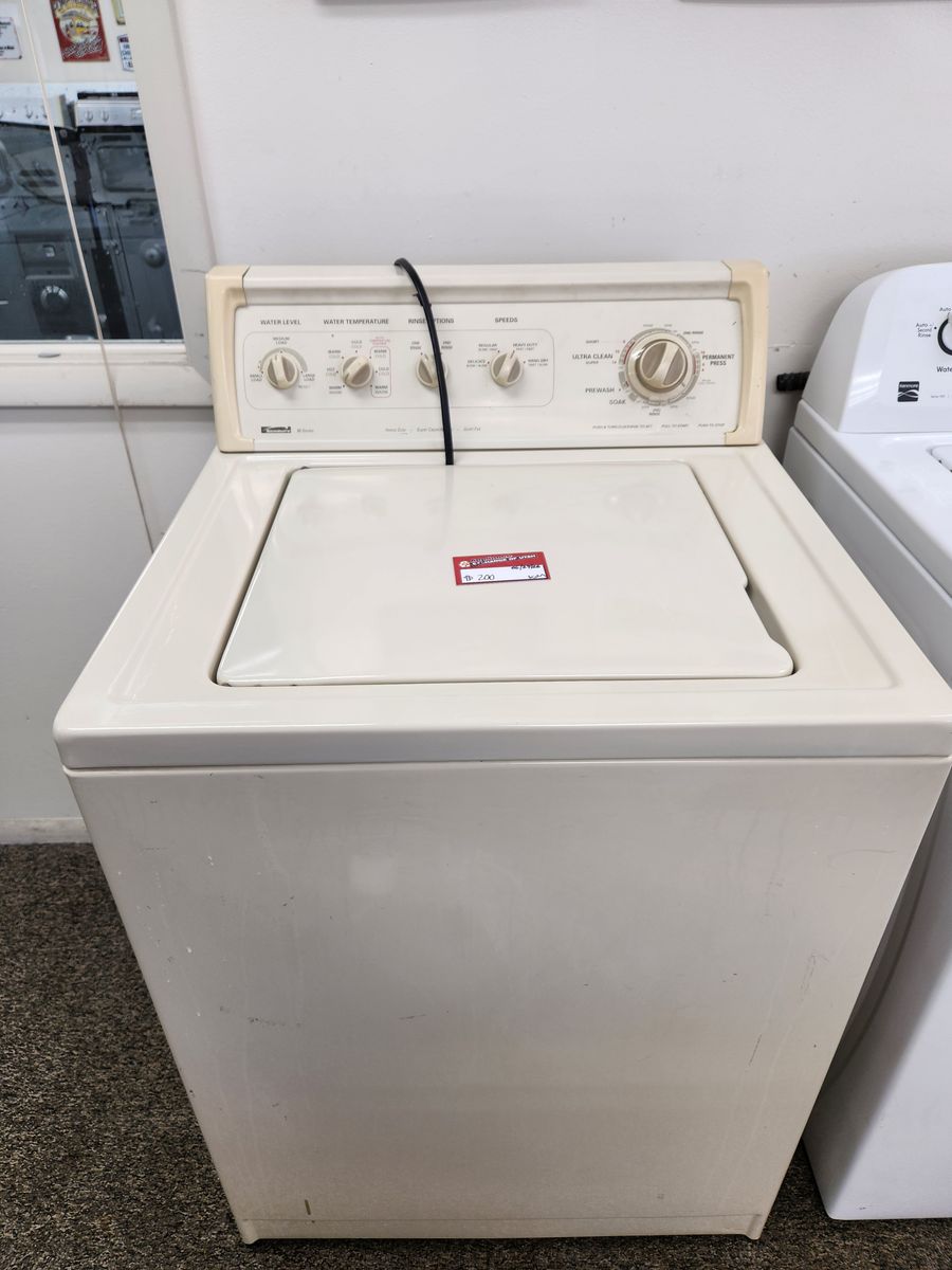 Kenmore Top-Load Washer - White, Multiple Cycles, Good Condition