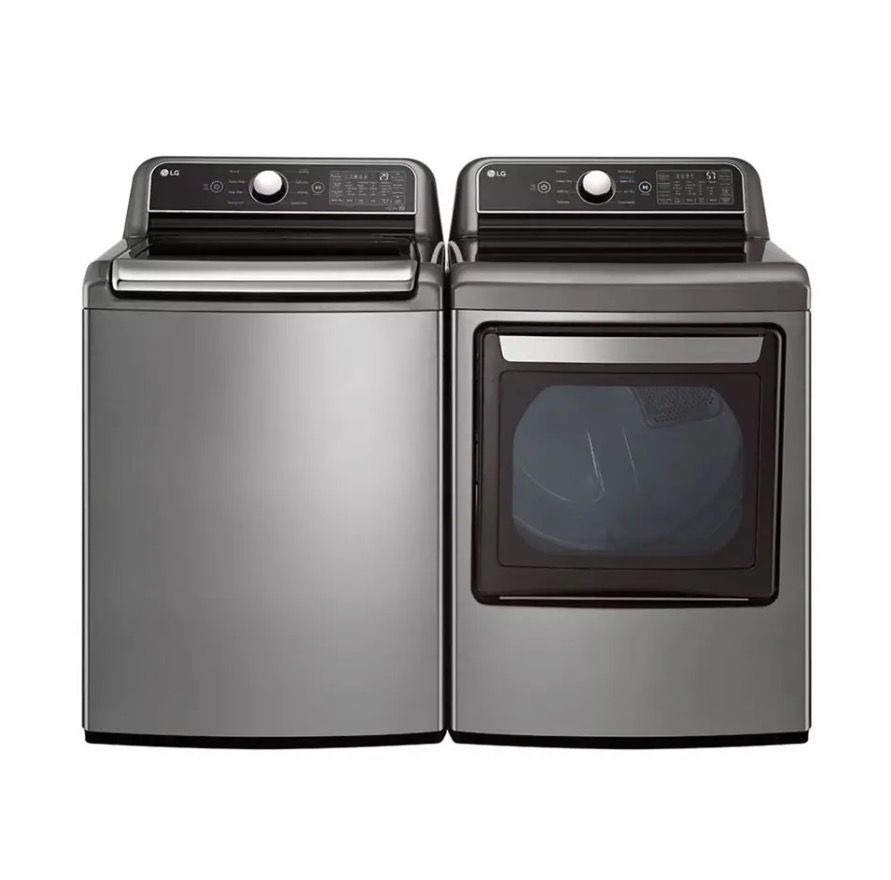 LG Mega Capacity Washer & Dryer Set