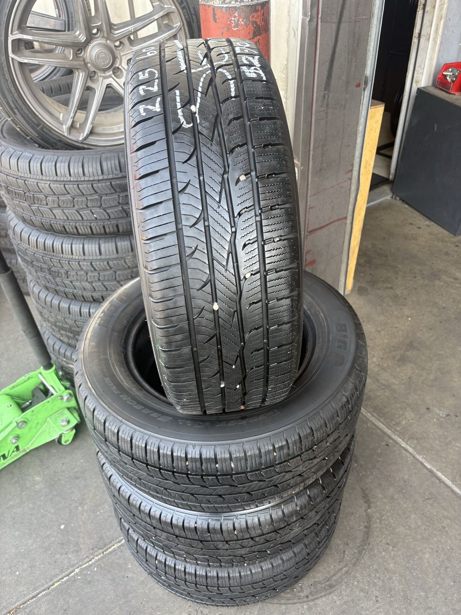 SET OF 225/60R16 BIG O