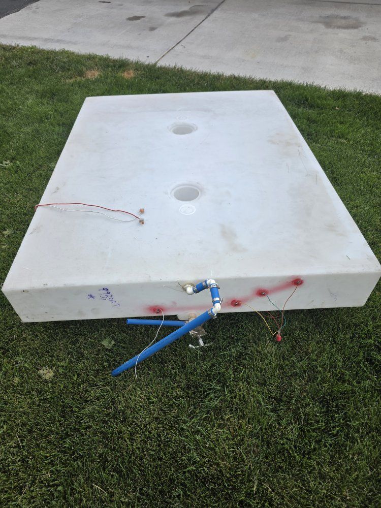 RV Fresh water tank
