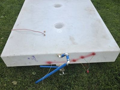 RV Fresh water tank