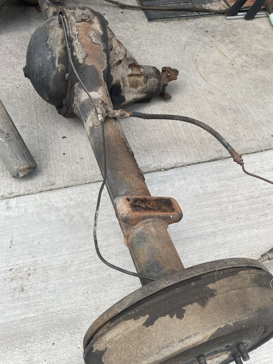 Chevy truck rear axle