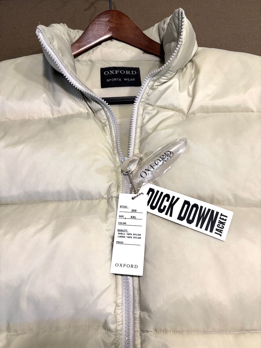 New Oxford Duck-Down Vest/Jacket