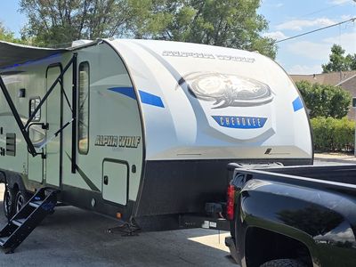 2020 Forest River Alpha Wolf 31' Bunkhouse | Large Slide | Sleeps 8