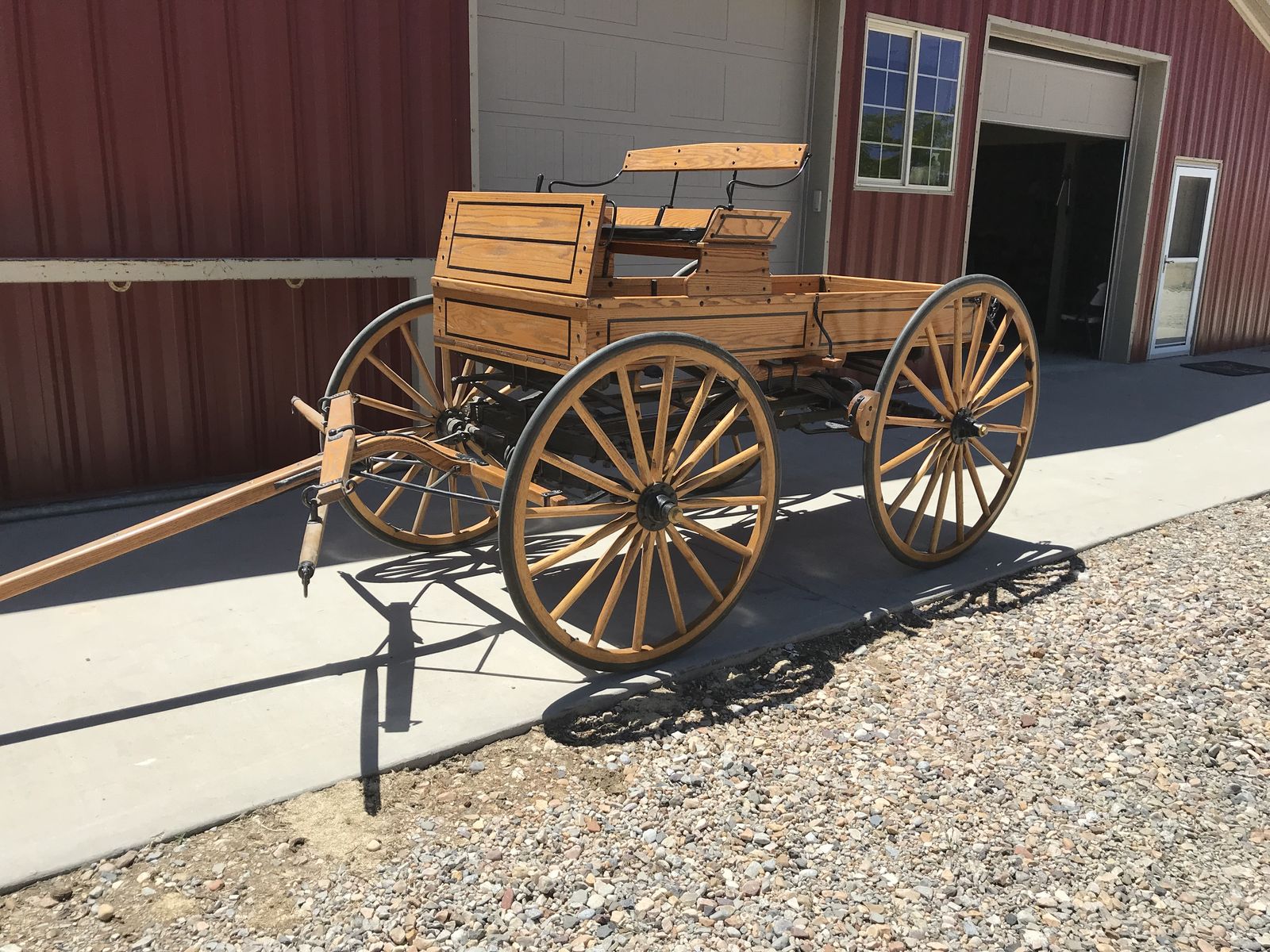 Buggy Horse Drawn Team Wagon