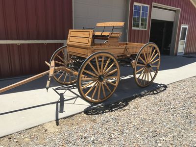 Buggy Horse Drawn Team Wagon