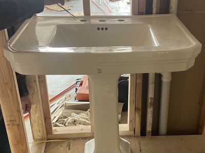 Brand New 32 Pedestal Sink