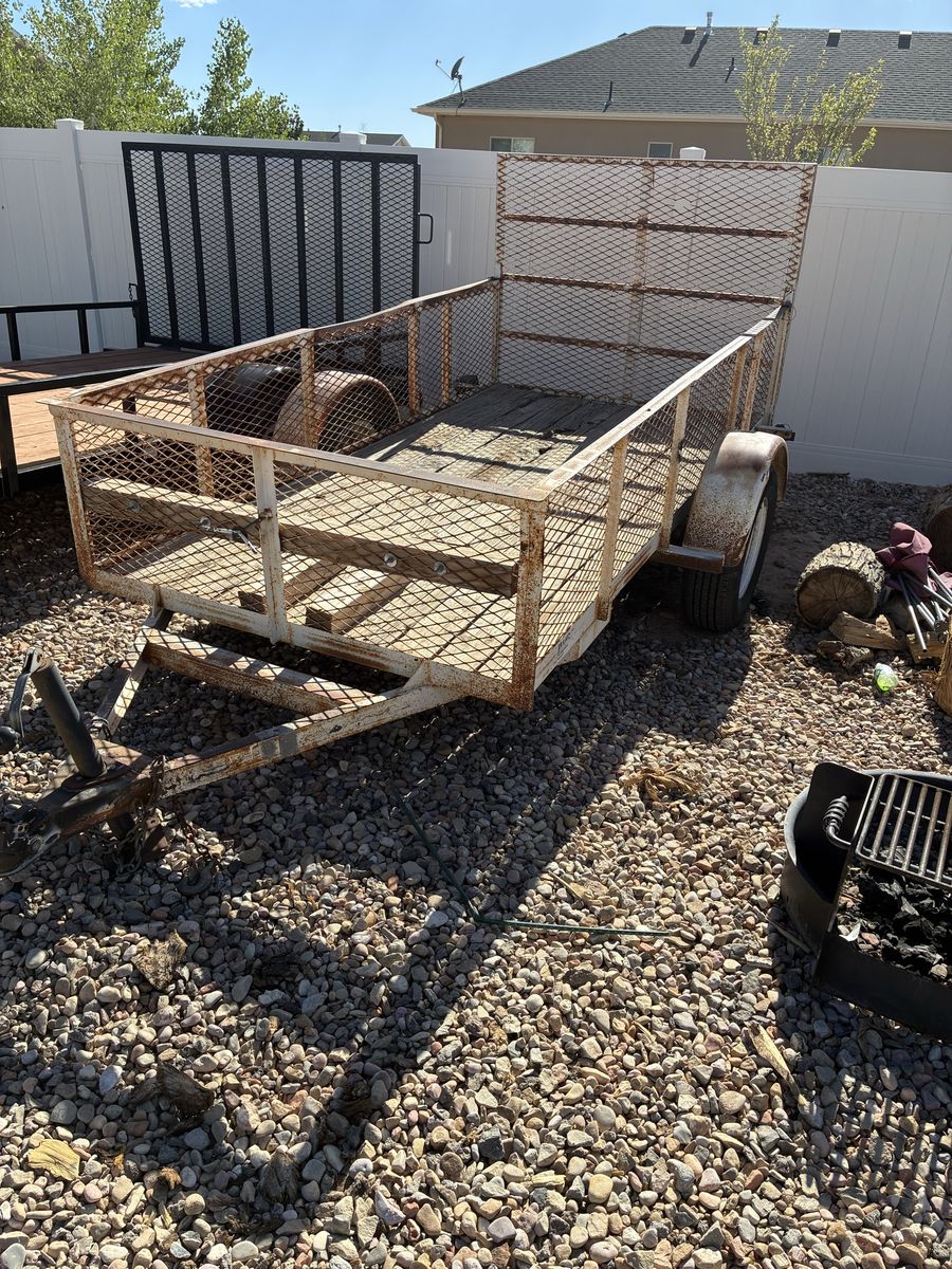 10 foot utility trailer