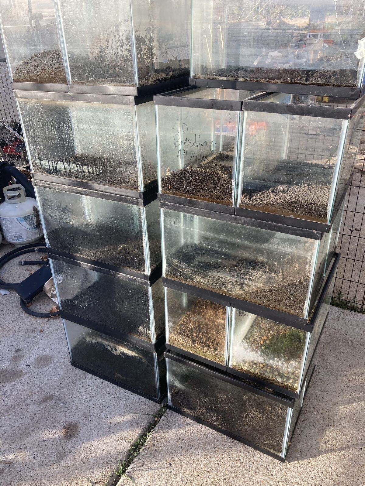 Aquarium Supplies 10g tanks pumps lights filters