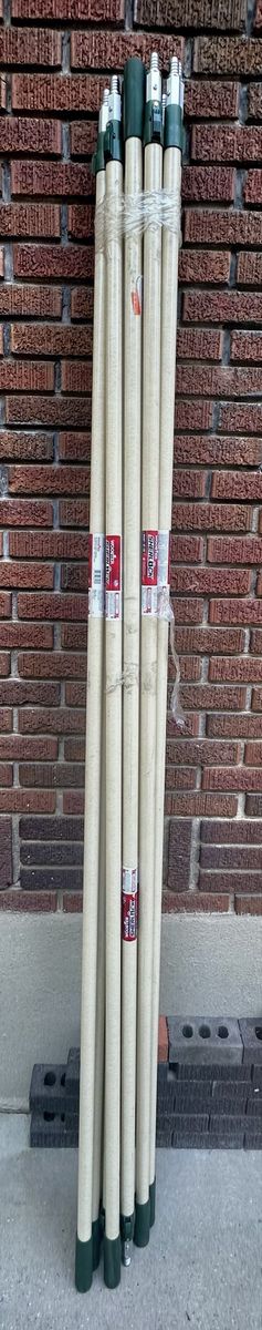 Wooster Sherlock R057 8'-16' Telescoping Extension Poles - Bundle of 5