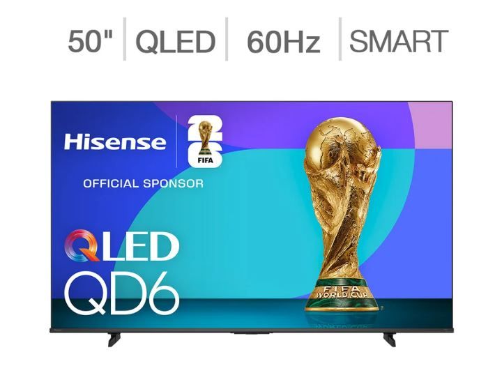 Hisense 50QD65QFC 50" QLED 4K 60Hz Smart TV 9550066 #106196