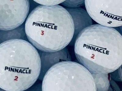 Hundreds Of Like New Pinnacle Golf Balls