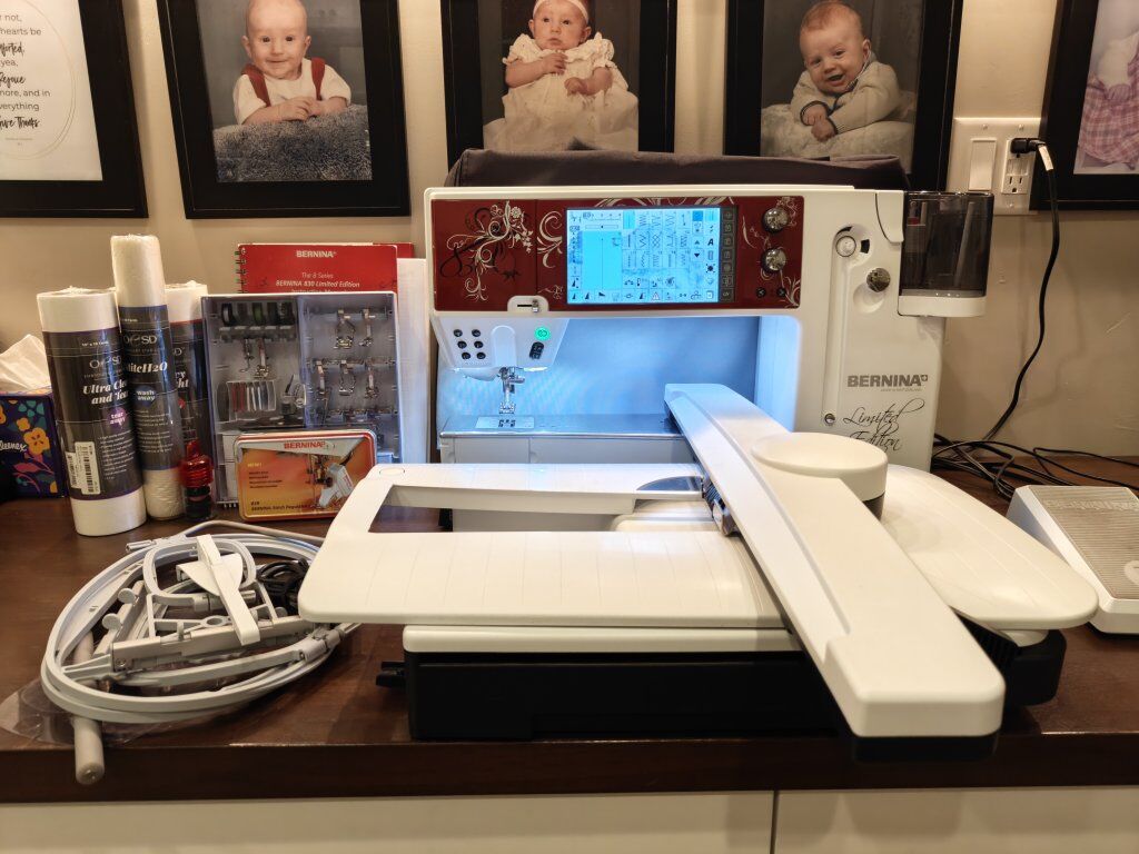 Bernina 830 LE sewing/embroidery machine