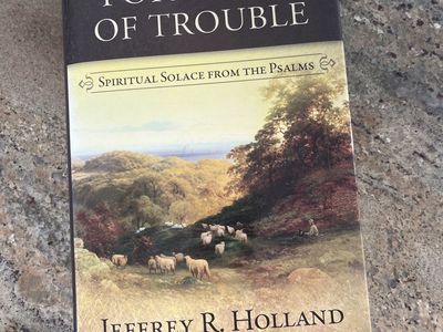 For Times of Trouble: Spiritual Solace from the Psalms by Jeffrey R. Holland (Book & DVD) NEW