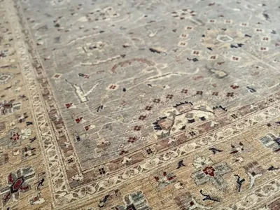 PAKISTAN HAND KNOT 8x10 RUG SOFT COLORS