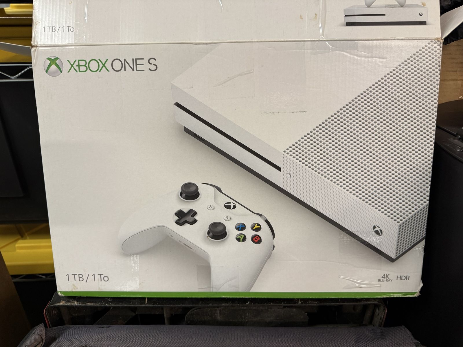 Xbox one S 1 TB with several games xlnt condition