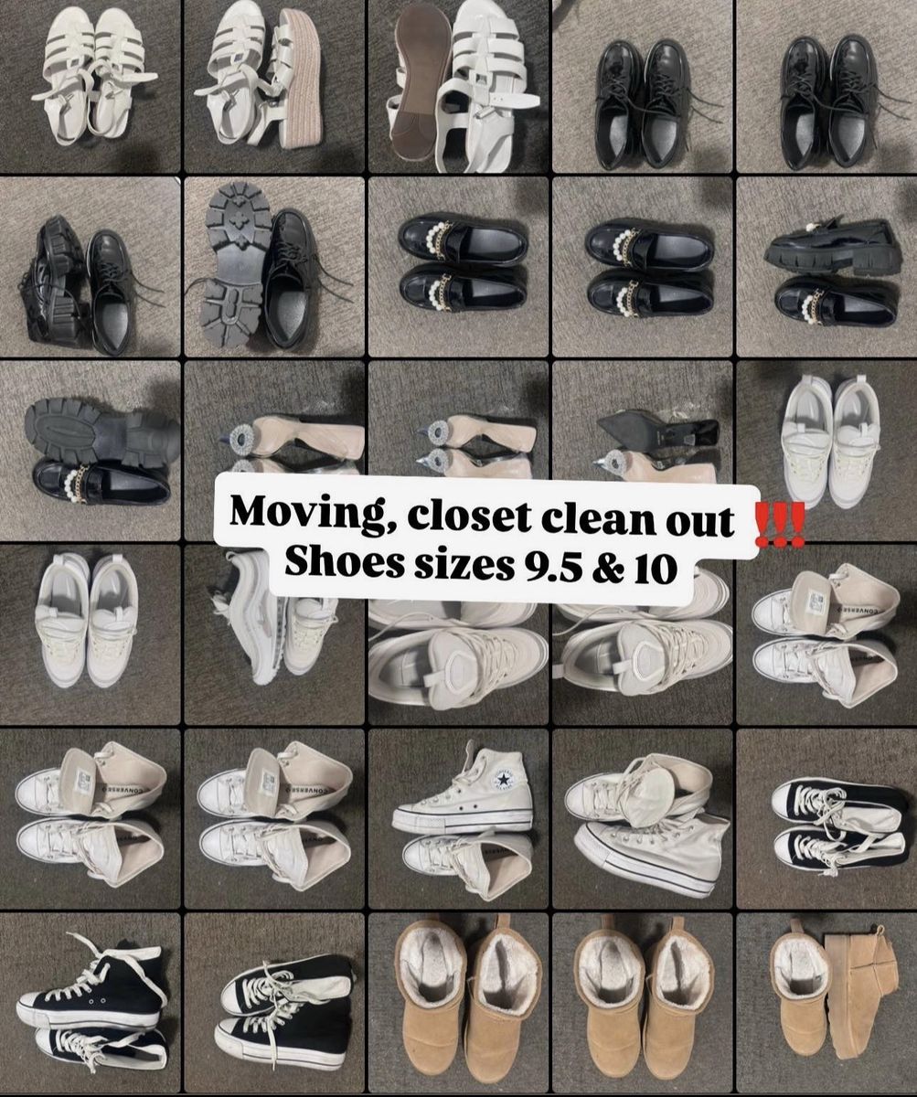 Huge Shoe Bundle – 8 Pairs!