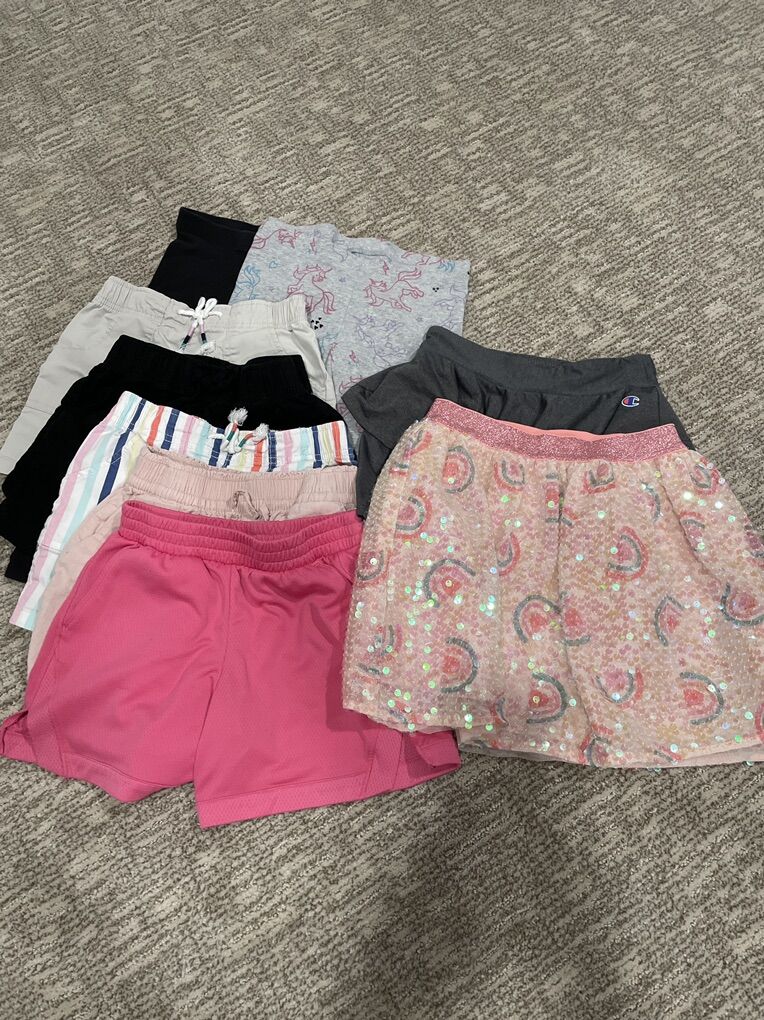 Girls 7-8 Leggings, shorts, Skirts