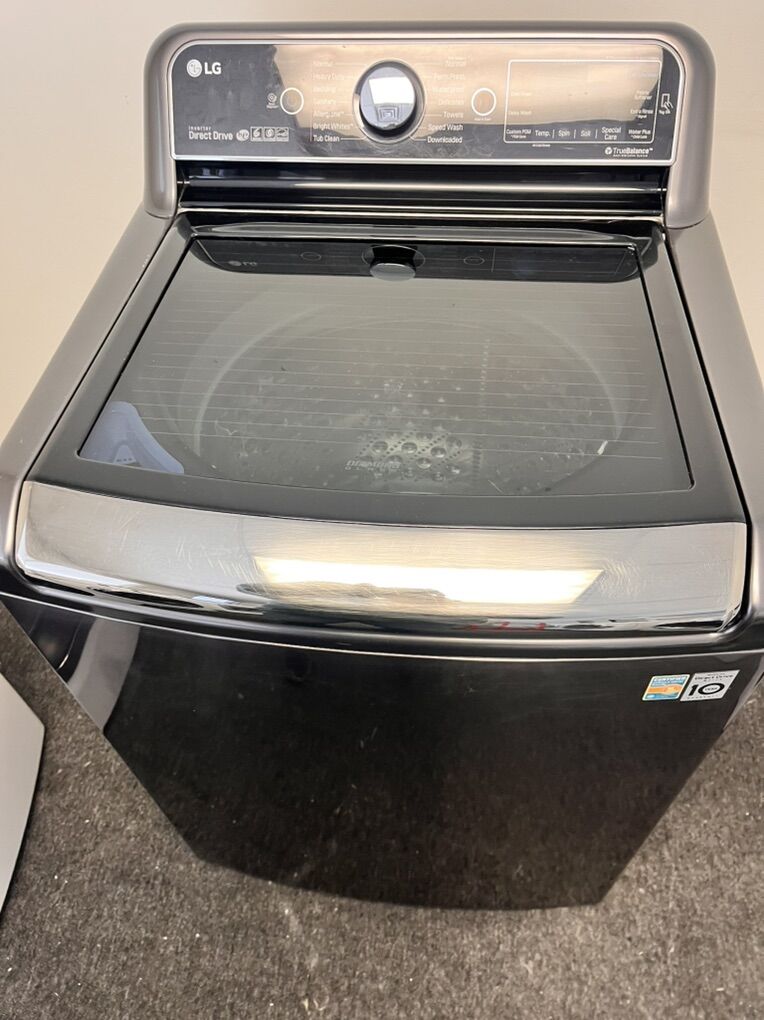 LG Dark Stainless Super Capacity Washing Machine