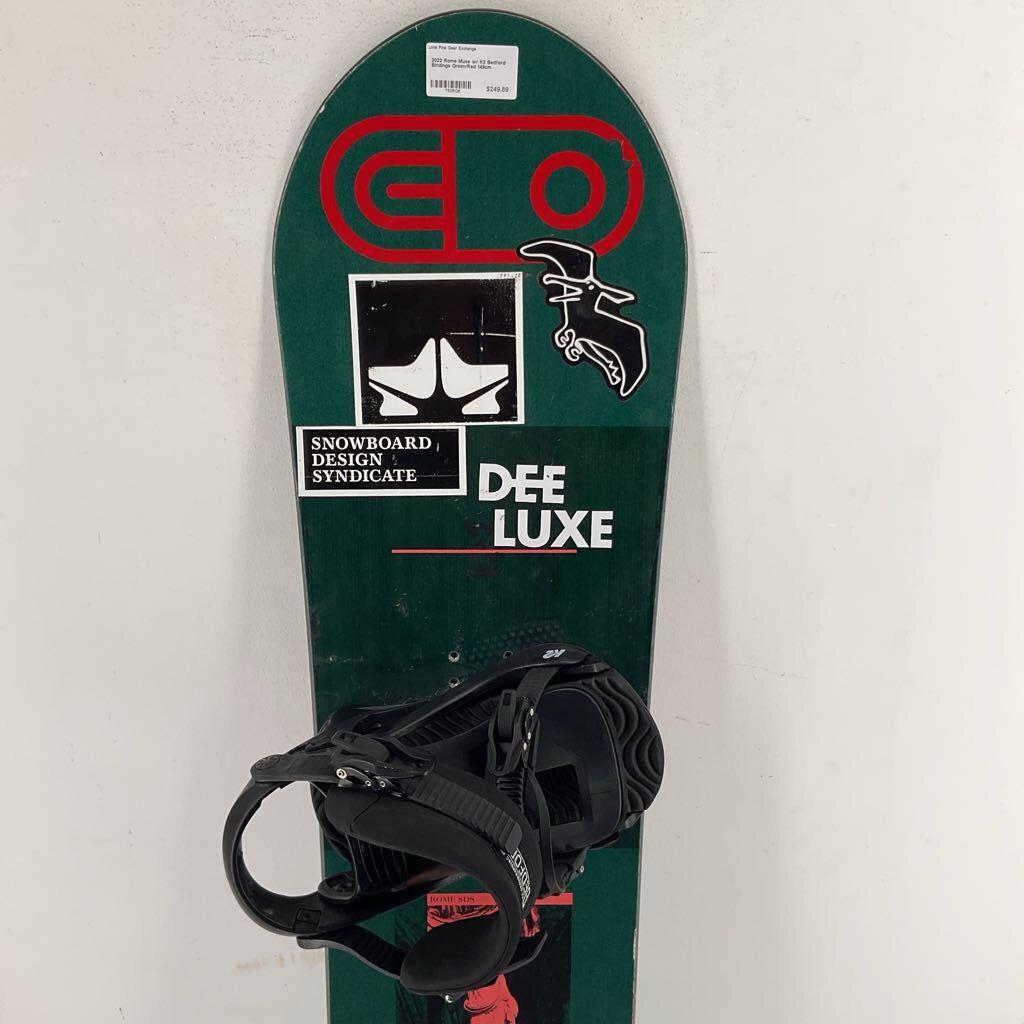 2022 Rome Muse w/ K2 Bedford Bindings