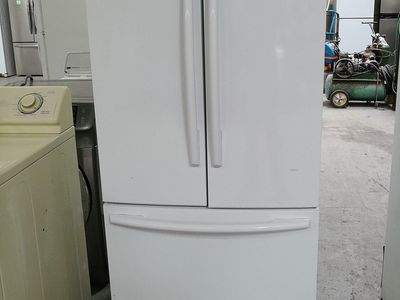 Maytag White French Door Refrigerator with Bottom Freezer~90 Day Guarantee~Ice Maker