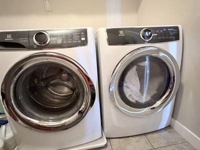 Electrolux washer and dryer