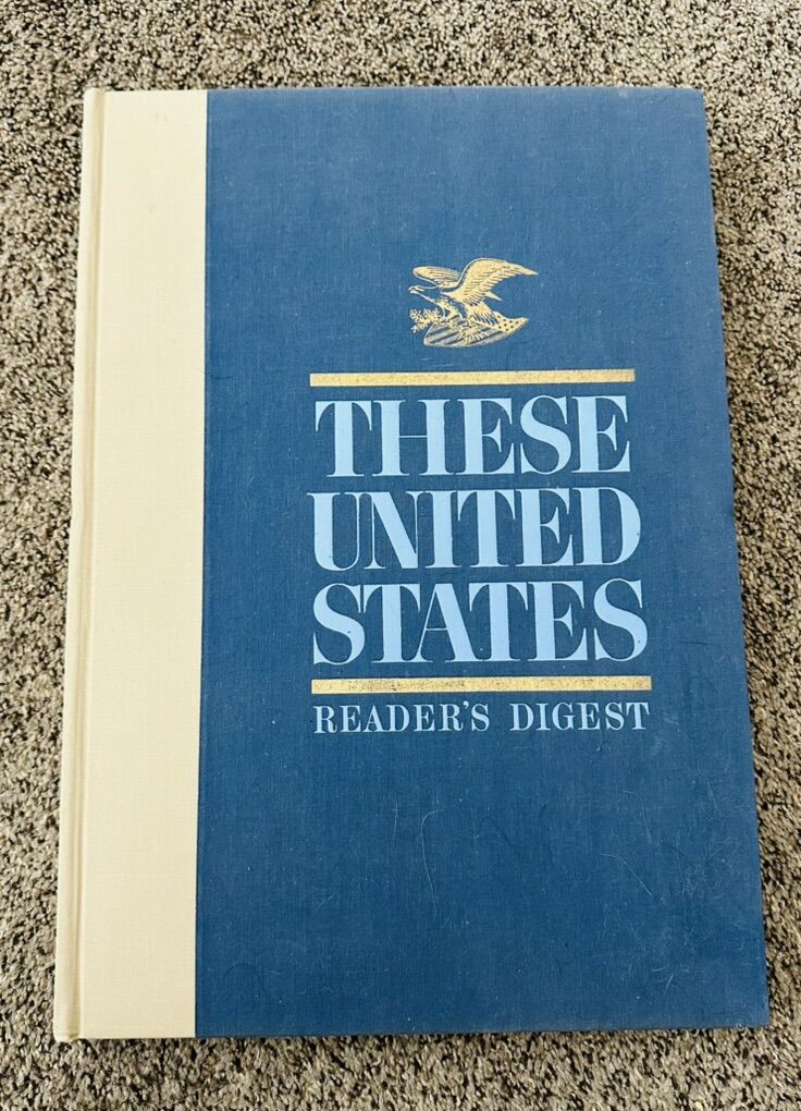 Vintage 1968 Reader's Digest These United States