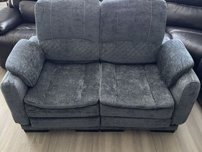 Boneless Loveseat Sofa, High-Density Cloud-Like Double Cushion Floor Sofa Couch