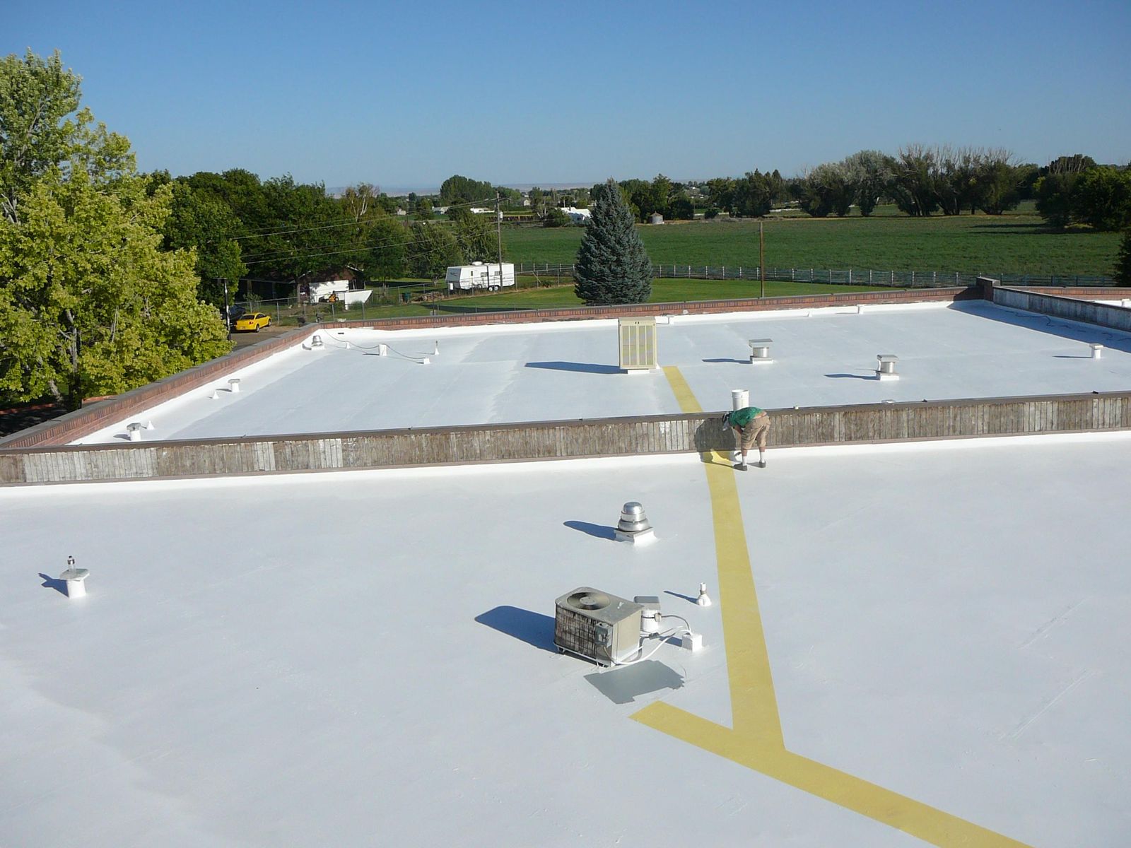 Roofing, flat roofs, industrial, commercial, apartments, malls and Mom and Pop stores.  Product also available