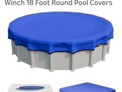 New in Box! 18Ft Round Blue Pool Cover