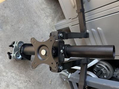 Triple Monitor Desk Mount Stand - Holds 3 Monitors
