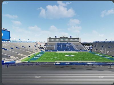 BYU Utah Tech tickets right next to student section